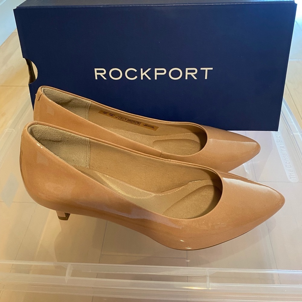 Kalila Pump Rockport Style in Motion Patent Leather 5.5M